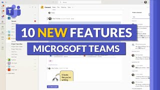 10 new features in Microsoft Teams for 2024 [upl. by Enilram]