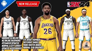 2K24 Updated Roster Offline  All MC Updated  Gameplay  Updated Sign amp Trade As Of Now 2K20 [upl. by Nilhsa]