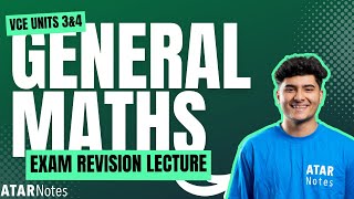 VCE General Maths 3amp4 Exam Revision Lecture 2024 [upl. by Drexler]