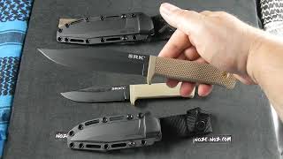 CS49LCKDDTBK Cold Steel SRK Compact Fixed Blade [upl. by Eiramassenav927]