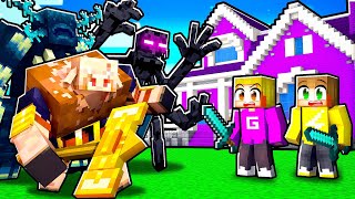 HACKER MONSTERS Nemen Kleurstad OVER Minecraft Survival [upl. by Faith400]