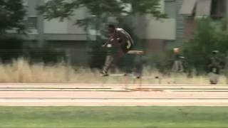 dayron robles hurdles biomechanical study [upl. by Armyn74]