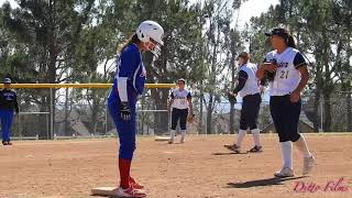 Los Altos High School Varsity Fastpitch Softball 22418 Dana Housley Tournament Rancho High [upl. by Ifar988]