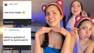 GRWM mientras respondo sus preguntas Mis inseguridades el acné soy virgen Mi novio… [upl. by Nahk]