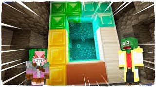 MINECRAFT  ATRAVESAMOS EL PORTAL A LA DIMENSIÓN MÁS EXTRAÑA DEL MUNDO [upl. by Anirpas77]