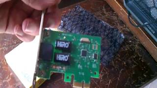 Hiro PCIe Gigabit NIC Adapter Unboxing and Installation [upl. by Hyacinth]