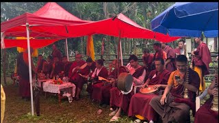 Choekor duchen at miao choephelling Tibetan settlement bhuddha tibetanvlogger [upl. by Hock]