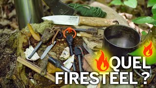 Un FIRESTEEL oui mais lequel  guide dachat bushcraft [upl. by Courtney]