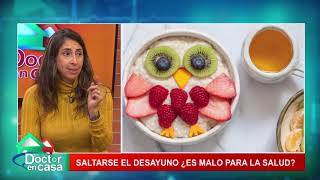 Saltarse el desayuno ¿Es malo para la salud [upl. by Winther]