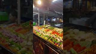 Night market at Lao laos travel nature travelvlog [upl. by Carena]