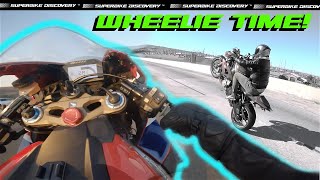 ⚠️ SUPERBIKE WHEELIE COMPILATION 💯Superbike Discovery [upl. by Airotel]