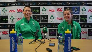 Inside Camp Ireland v Scotland Post Match Press Conference [upl. by Tica]