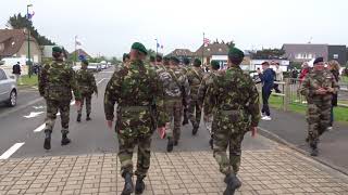 Chant des commandos lors de la cérémonie de tradition de lécole des fusiliers marins [upl. by Sterne]