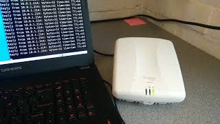 How to factory reset an HP ProCurve MSM410 Access Point [upl. by Kcirdahs]