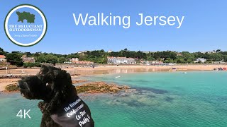 Walking Jersey  St Brelade to La Corbiere Part 1 jersey virtualhike travel [upl. by Natsirk]