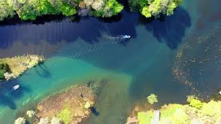 Dunnellon Beach  Where the Withlacoochee River and Rainbow River meet [upl. by Iam]