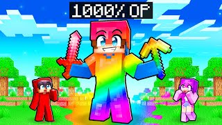 Nico Got 1000 OP In Minecraft [upl. by Marjorie]