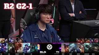 BLG vs T1  Game 1  Round 2 LoL MSI 2024 Main Stage  Bilibili Gaming vs T1 G1 full game [upl. by Akialam]