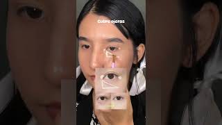 Tutorial de maquillaje para cubrir tus ojeras💕 maquillajefacil corrector ojeras skincare [upl. by Ssegrub]