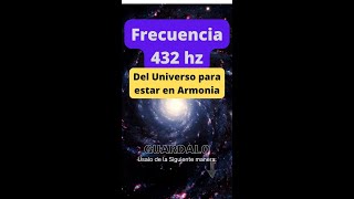 Shorts Frecuencia 432 hz [upl. by Yrmac]