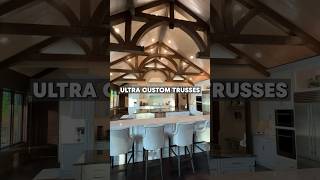 Exposed Beam vs Ultra Custom Timber customhome luxuryhome logcabin [upl. by Arracot812]