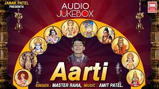 Aarti Collection  संपूर्ण आरती संग्रह  Aarti Sangrah  Master Rana  Aarti Audio Juke Box [upl. by Fern]