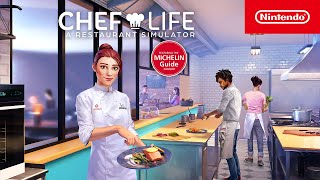 Chef Life A Restaurant Simulator  Launch Trailer  Nintendo Switch [upl. by Thomasin]