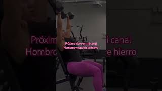 Hombros y espalda de hierro rutinagym motivation gym backtraining hombros [upl. by Lladnew]