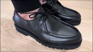 Zara Leather shoes Vibram sole moctoe On SALE [upl. by Hylan628]