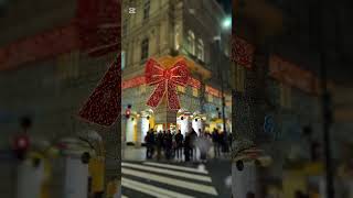 Christmas in the streets of Vienna Austria 🎄 christmas christmas2024 europe austria [upl. by Aowda]