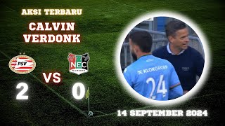 🔴AKSI CALVIN VERDONK TERBARU VS PSV EINDHOVEN calvinverdonk timnas timnasabroad [upl. by Enelyk]