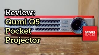 Vivitek Qumi Q5 Portable Projector Review [upl. by Ajnos]