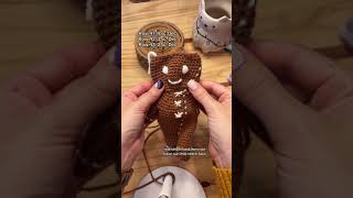 12 Days of Crochet Ornaments Day Two Gingerbread Man Ornament [upl. by Fruin213]