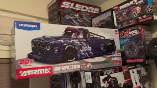 Arrma Infraction 6s V2 UnboxingHitting A Wall [upl. by Felicdad]