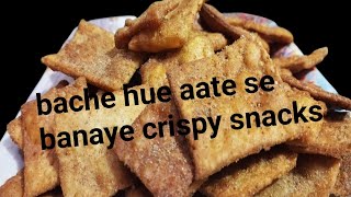 bache hue aate se snacks banaya 5 mint meincooking recipe sovikitchen [upl. by Encrata712]