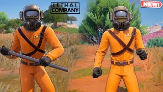 Fortnite LETHAL COMPANY Skin GAMEPLAY  Company Jig Emote [upl. by Eoz117]