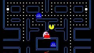 Pacman Gameplay 1 Beginners luck [upl. by Ahseken]