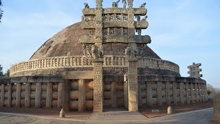 The Great Stupa at Sanchi  Near Bhopal Madhya Pradesh India  IncredibleIndia [upl. by Fiester]