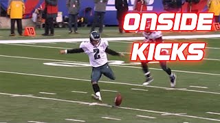 NFL Successful Onside Kick Compilation [upl. by Irac]