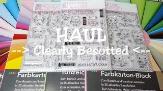 Haul OMG Bestellung bei quotClearly Besottedquot   Lidl [upl. by Ardnikal]