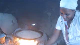 How to make traditional Ethiopian injera  Ethiopian cuisine [upl. by Milburt]