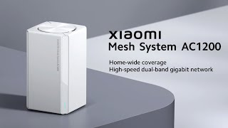 Xiaomi Mesh System AC1200 WiFi Mesh System  Available in Global [upl. by Godbeare205]