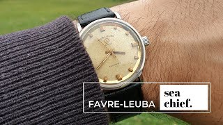 FavreLeuba Sea Chief A Vintage Watch From The 1960s [upl. by Fellows]