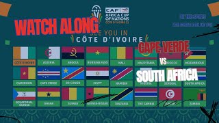 Cape Verde Vs South Africa Watch Along [upl. by Sheline]