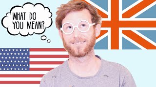 Can Americans understand British English  Diferencias entre el inglés británico y americano [upl. by Wixted]