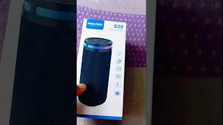 Haino Teko S29 Bluetooth Speaker With LED Light 😱👍hainotekobluetoothspeakerunboxingshortvideo [upl. by Euseibbob343]