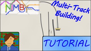 Building Multiple Parallel Tracks Easily  Tutorial NIMBY Rails [upl. by Drwde565]