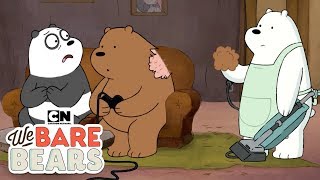 We Bare Bears  Bear Cleaning Hindi  Minisode  Cartoon Network [upl. by Mohn929]