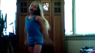 9 year old dancing to Brick Wall WaterFall [upl. by Weiler]