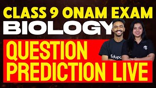 Class 9 Onam Exam Biology  Question Prediction Live  Eduport [upl. by Qirat]